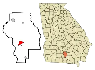 Localisation de Nashville