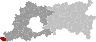 Localisation de Biévène