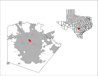 Localisation de Castle Hills