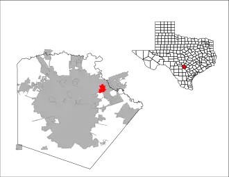 Localisation de Live Oak