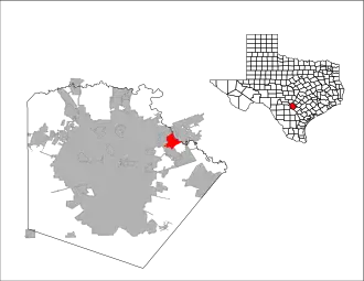 Localisation de Universal City