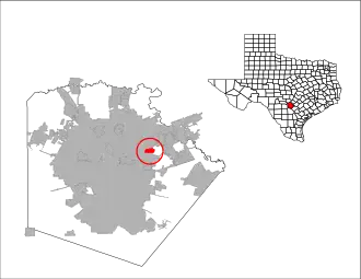 Localisation de Windcrest