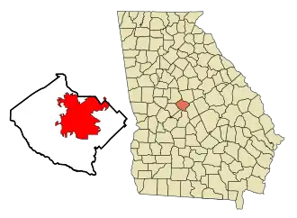 Localisation de Macon