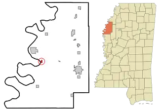 Localisation de Beulah