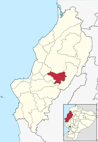 Localisation de Canton de Bolívar