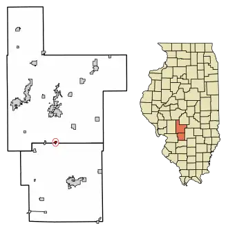 Localisation de Donnellson