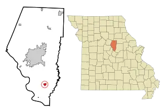 Localisation de Ashland