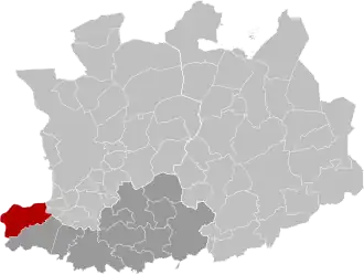 Localisation de Bornem