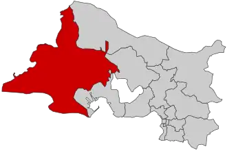 Carte de la circonscription