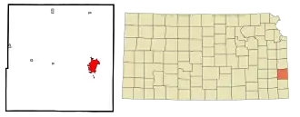 Localisation de Fort Scott