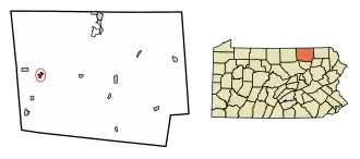 Localisation de Troy