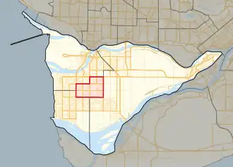 Carte de la circonscription