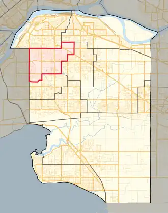 Carte de la circonscription