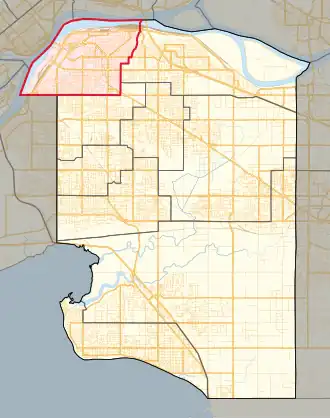 Carte de la circonscription