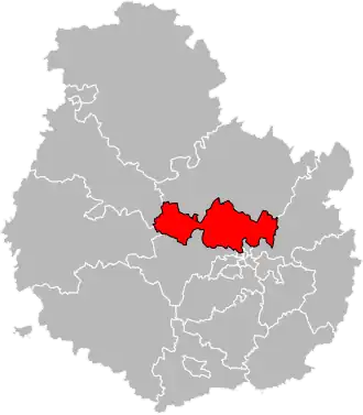 Canton de Fontaine-lès-Dijon