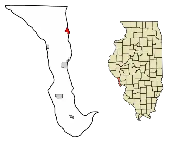 Localisation de Kampsville