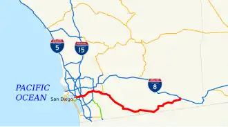 Image illustrative de l’article California State Route 94