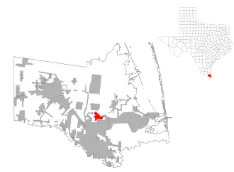 Localisation de Los Fresnos