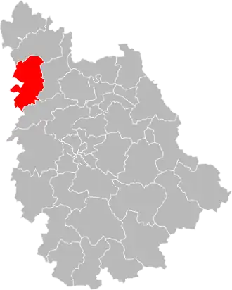 Canton de Moncontour (Vienne)