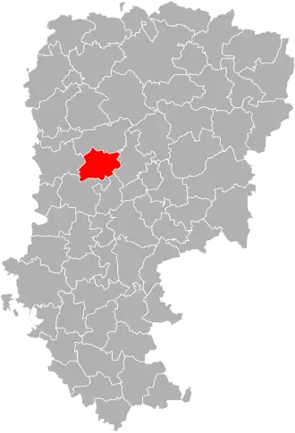 Canton de Saint-Gobain