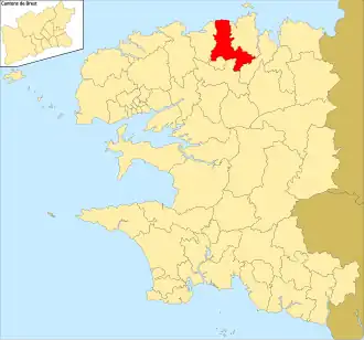 Canton de Plouzévédé