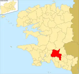 Canton de Rosporden