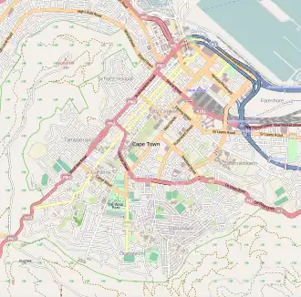 Localisation de City Bowl