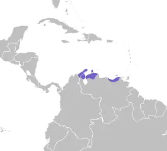 Description de l'image Cardinalis phoeniceus map.svg.