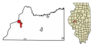 Localisation de Beardstown