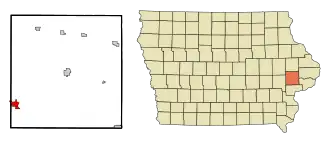 Localisation de West Branch