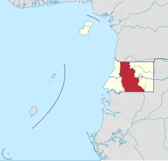 Localisation de Centro-Sur