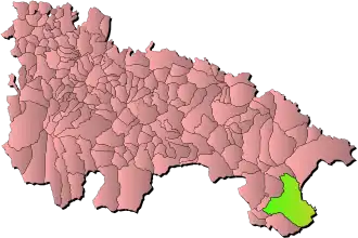 Localisation de Cervera del Río Alhama