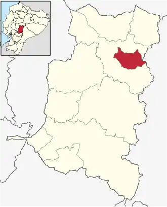 Localisation de Canton de Chambo