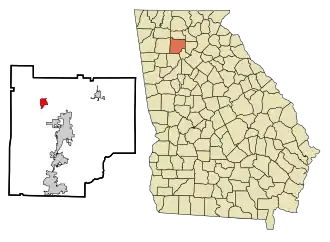 Localisation de Waleska