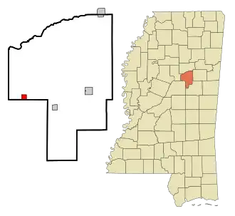 Localisation de French Camp