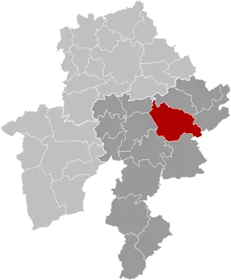 Localisation de Ciney