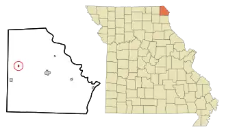 Localisation de Luray