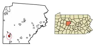 Localisation de New Washington