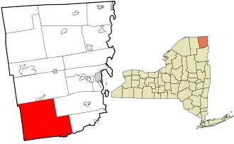 Localisation de Black Brook