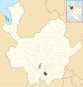 Localisation de La Unión