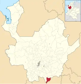 Localisation de Nariño
