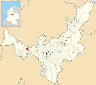 Localisation de Briceño