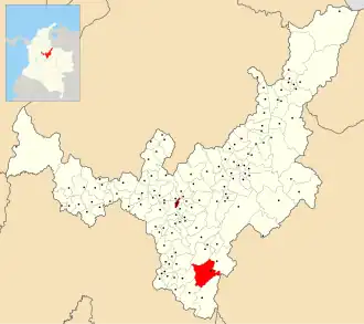 Localisation de Campohermoso