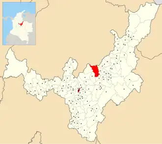 Localisation de Duitama