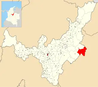 Localisation de Paya