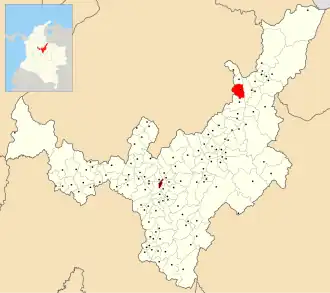 Localisation de Soatá