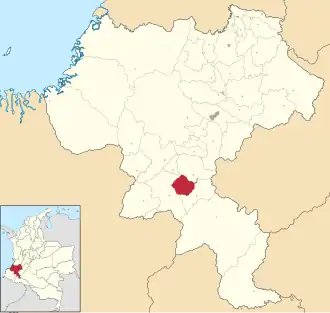 Localisation de Almaguer