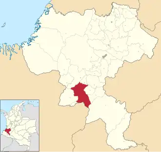 Localisation de Bolívar