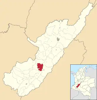 Localisation de El Agrado