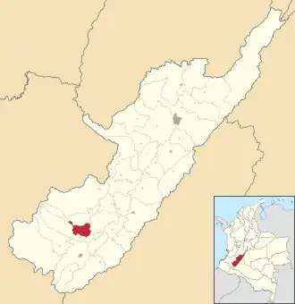 Localisation de Oporapa